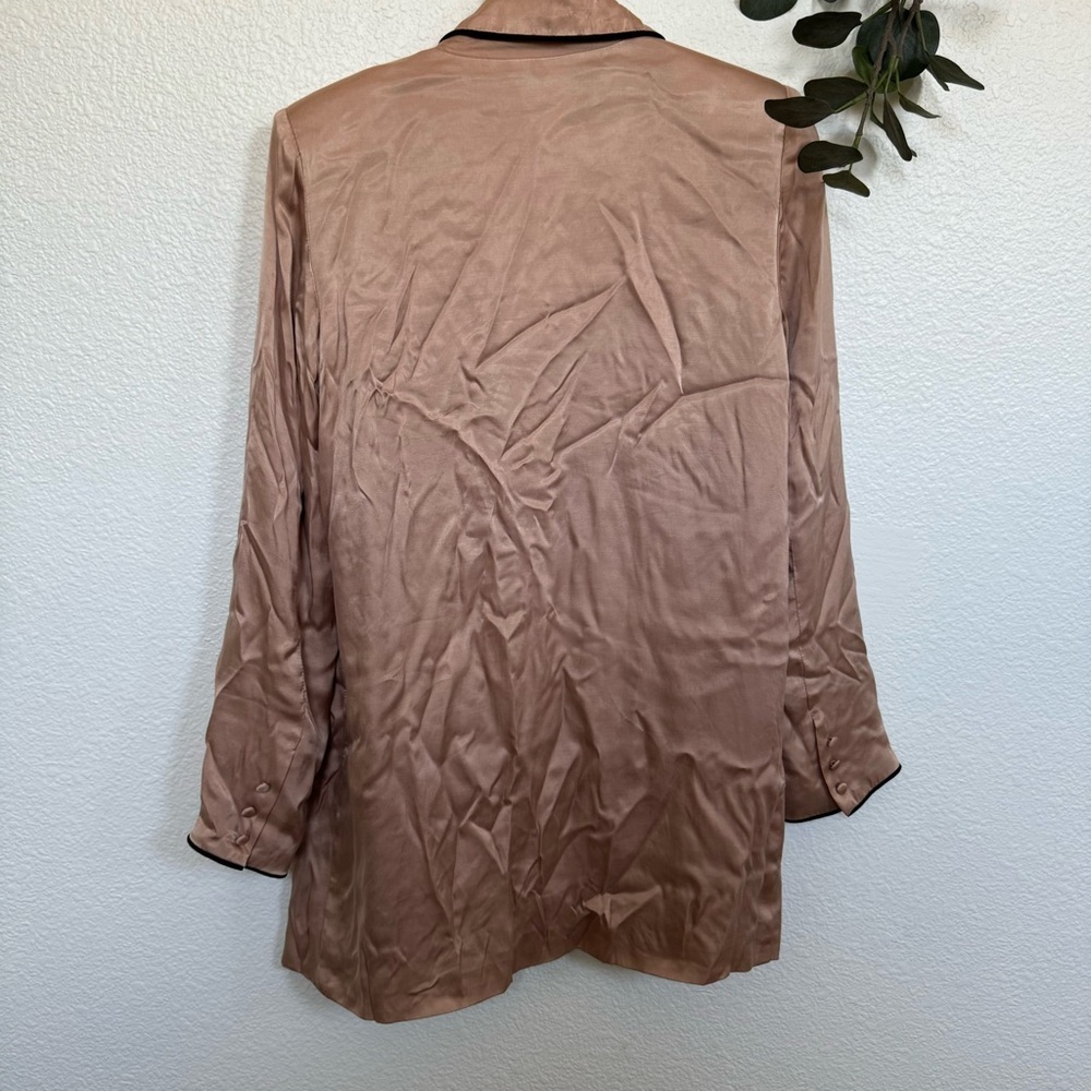 House of Harlow 1960 x Revolve Hollis Satin Jacket S - Picture 6 of 8